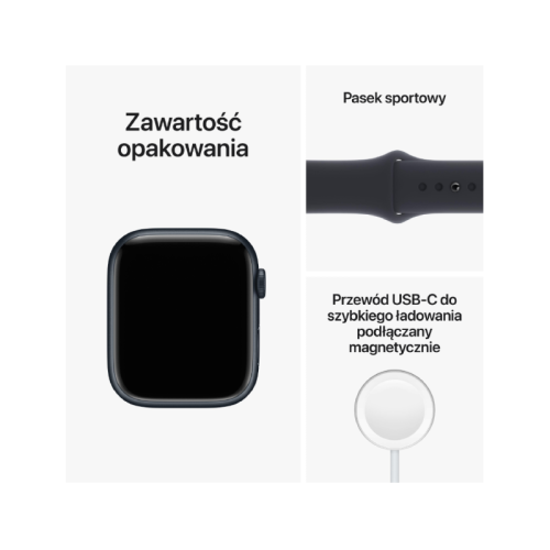 APPLE WATCH 9 41MM MIDNIGHT GPS