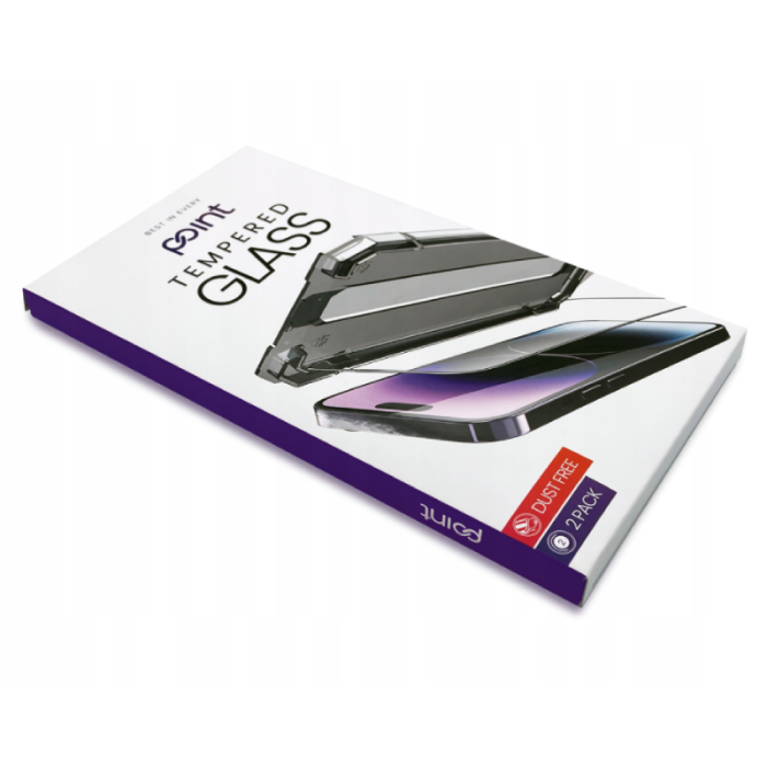 SZKŁO HARTOWANE + APLIKATOR - IPHONE 14 PRO MAX