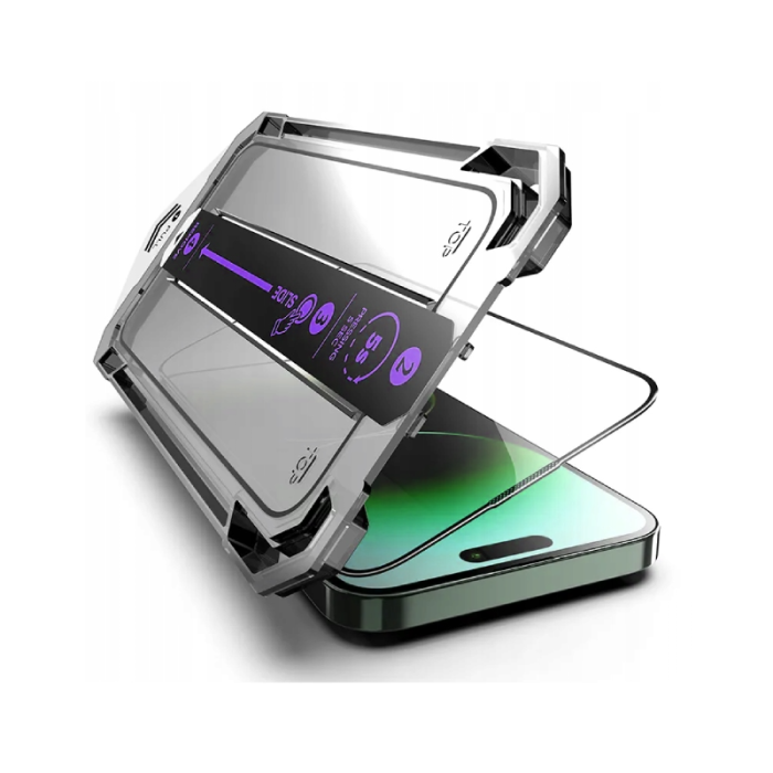 SZKŁO HARTOWANE + APLIKATOR - IPHONE 14 PRO MAX