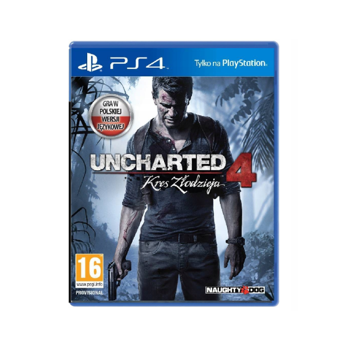 UNCHARTED 4 KRES ZŁODZIEJA PS4